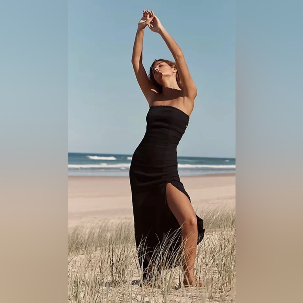 - Free people made me blush midi dress